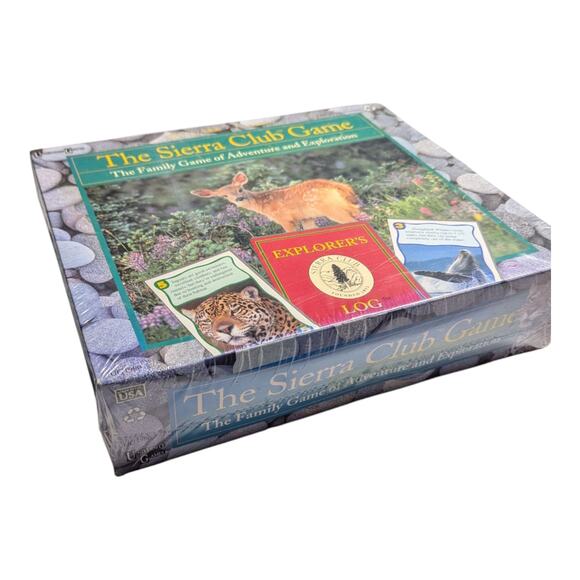 Vtg 1994 University Games The Sierra Club 2-4 Player Adventure Board Game - Picture 2 of 5